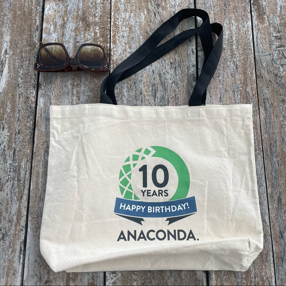 Anaconda Beach Bag Shopping Canvas Tote Bag